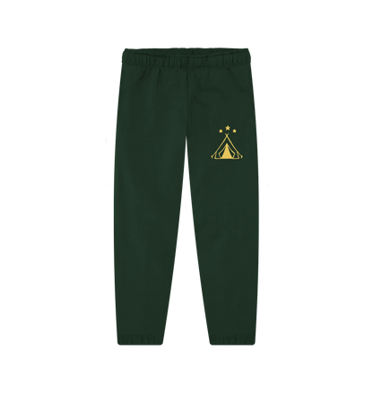 Camping Under The Stars design Comfortable fleece-lined women’s joggers perfect for camping trips and outdoor adventures