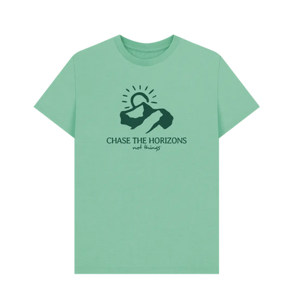 Chase Horizons organic cotton t-shirt for men sustainable clothing