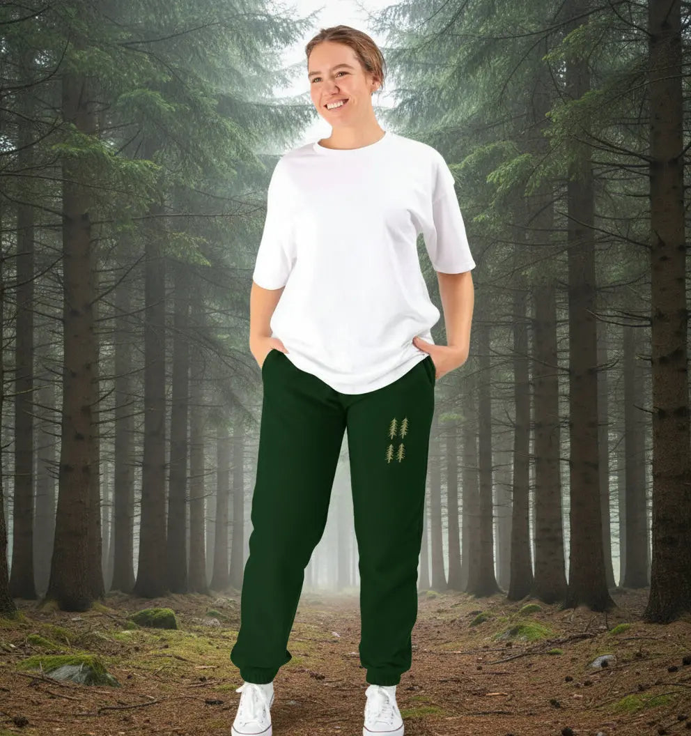 Forest Bathing Warm women’s jogging bottoms perfect for woodland hikes and outdoor mindfulness