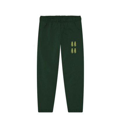 Forest Bathing design Organic cotton joggers for women who love forest bathing and reconnecting with nature