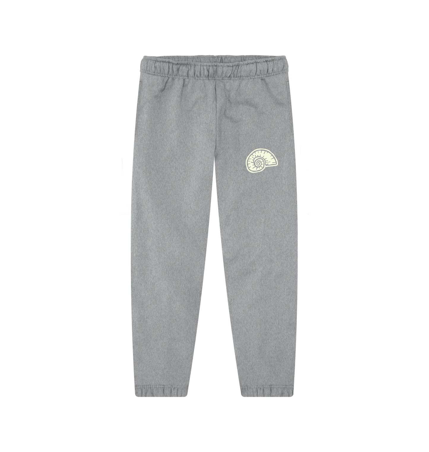 Shell design Organic cotton joggers for men who love the beach, surfing, and outdoor adventures
