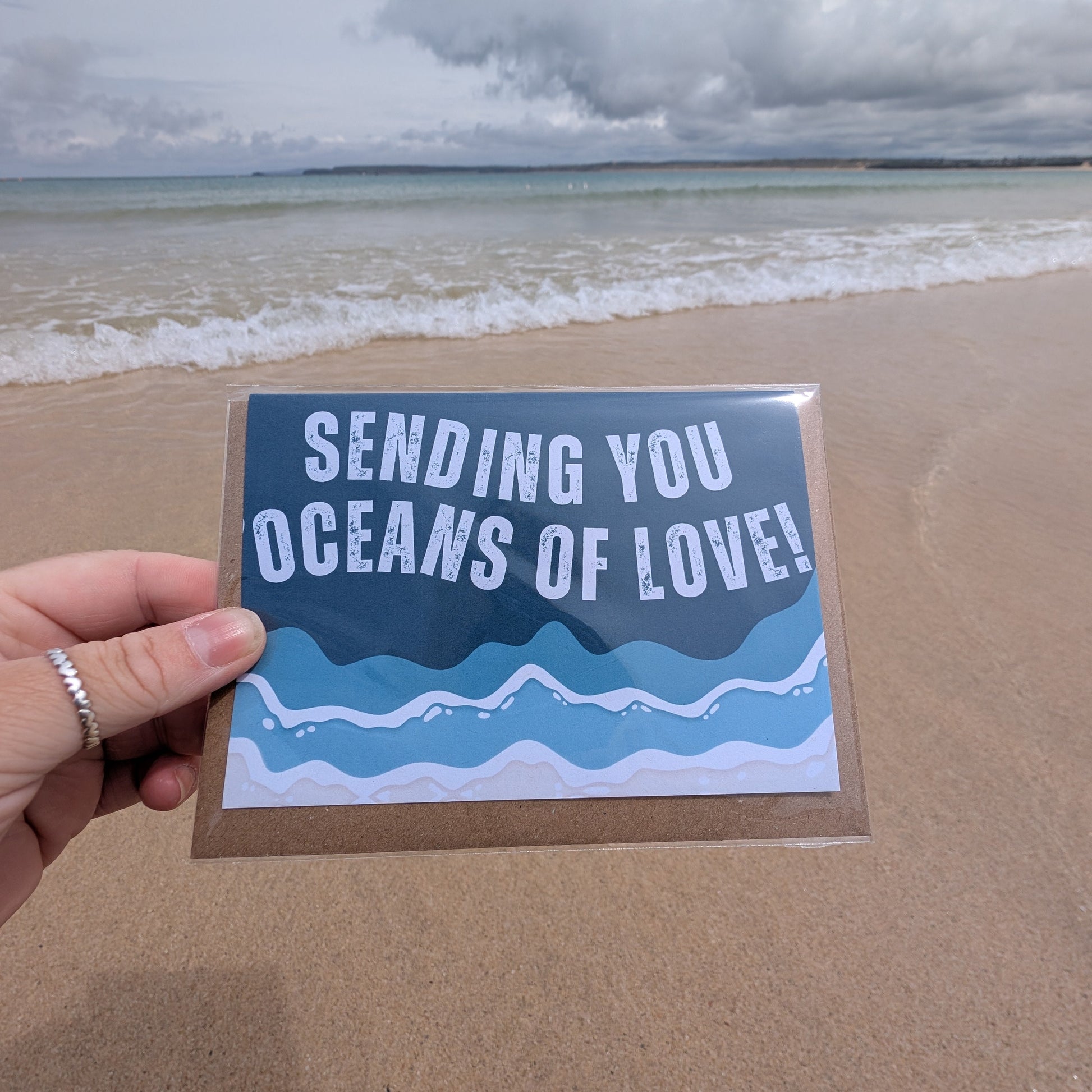 Sending You Oceans of Love Greetings Card Arvor Life