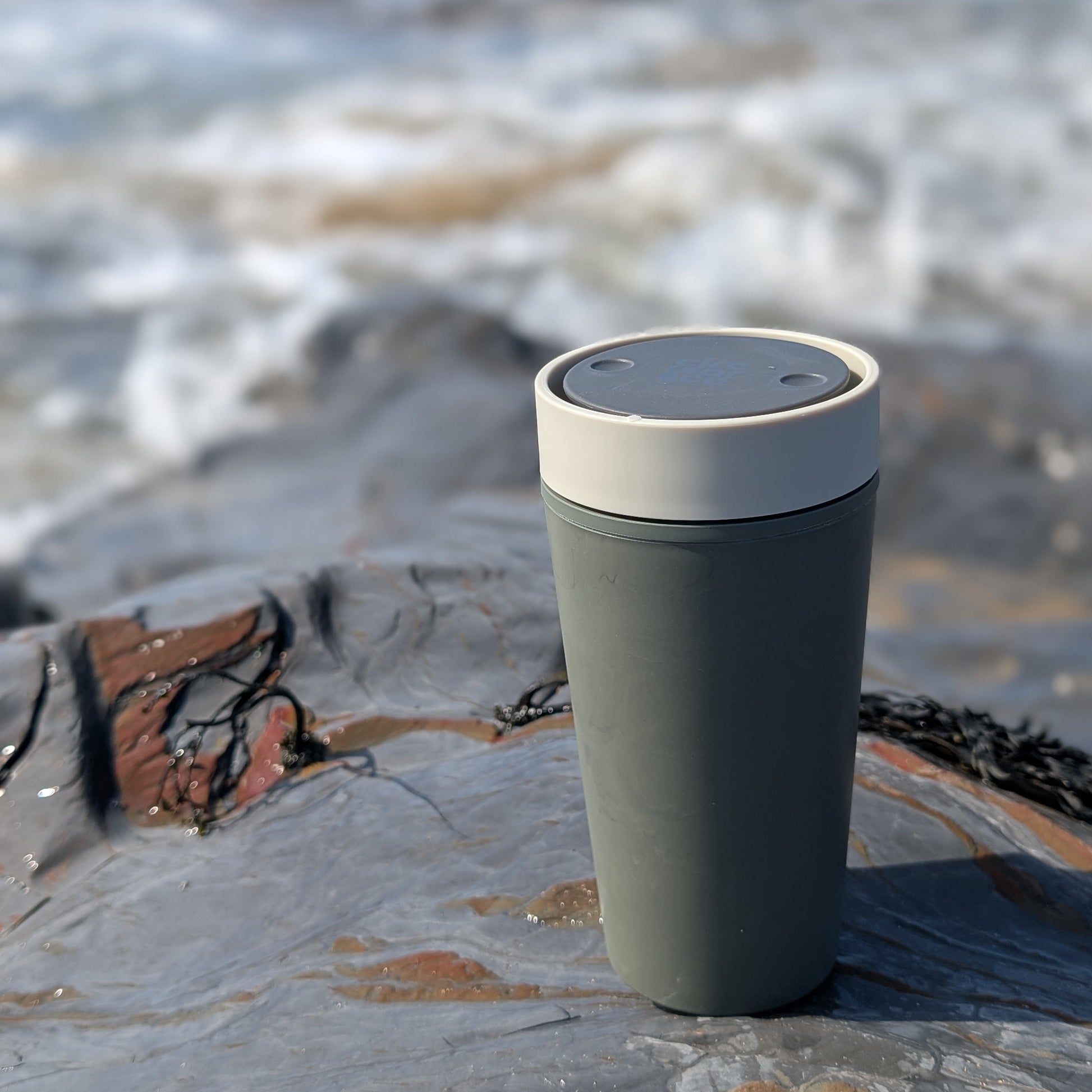 Waterhaul Reusable Coffee Cup made with ghost fishing nets