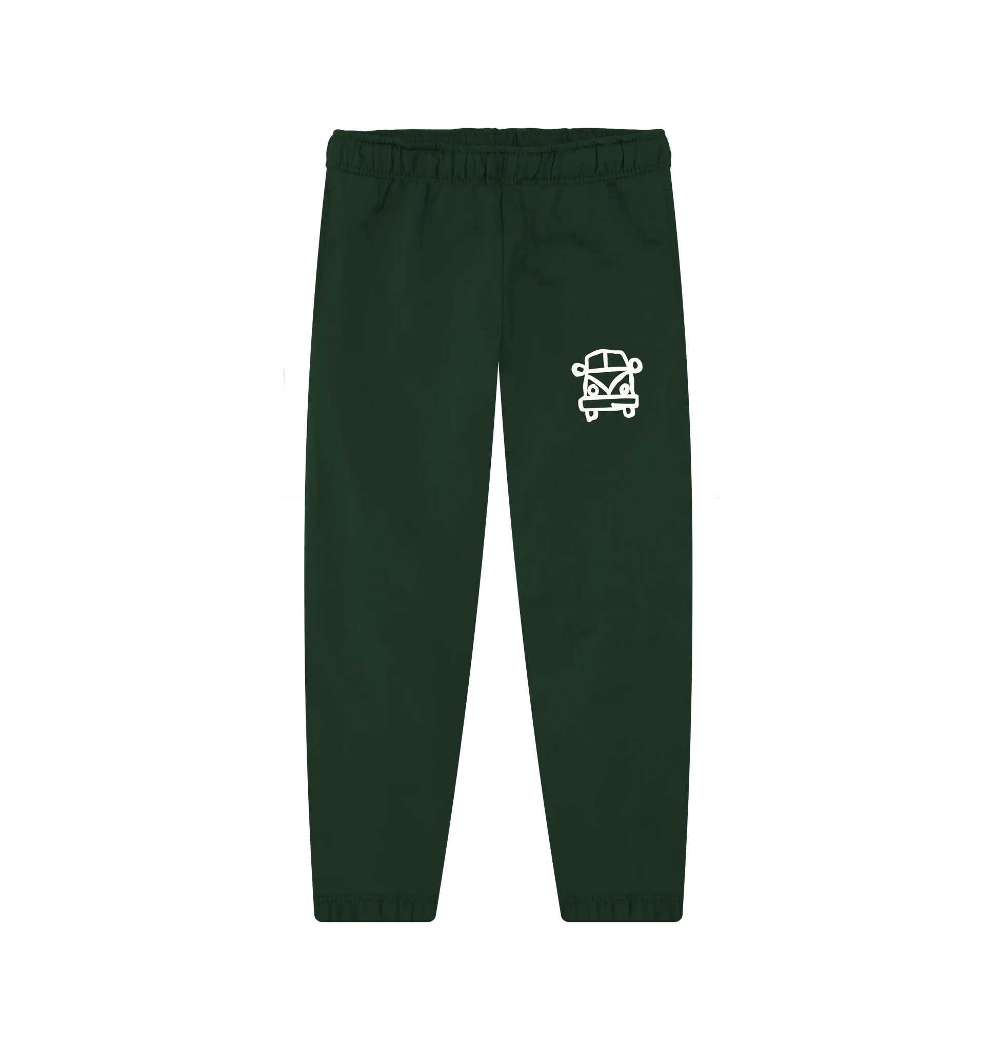 Van life design Organic cotton joggers for men who love travel, adventure, and van life