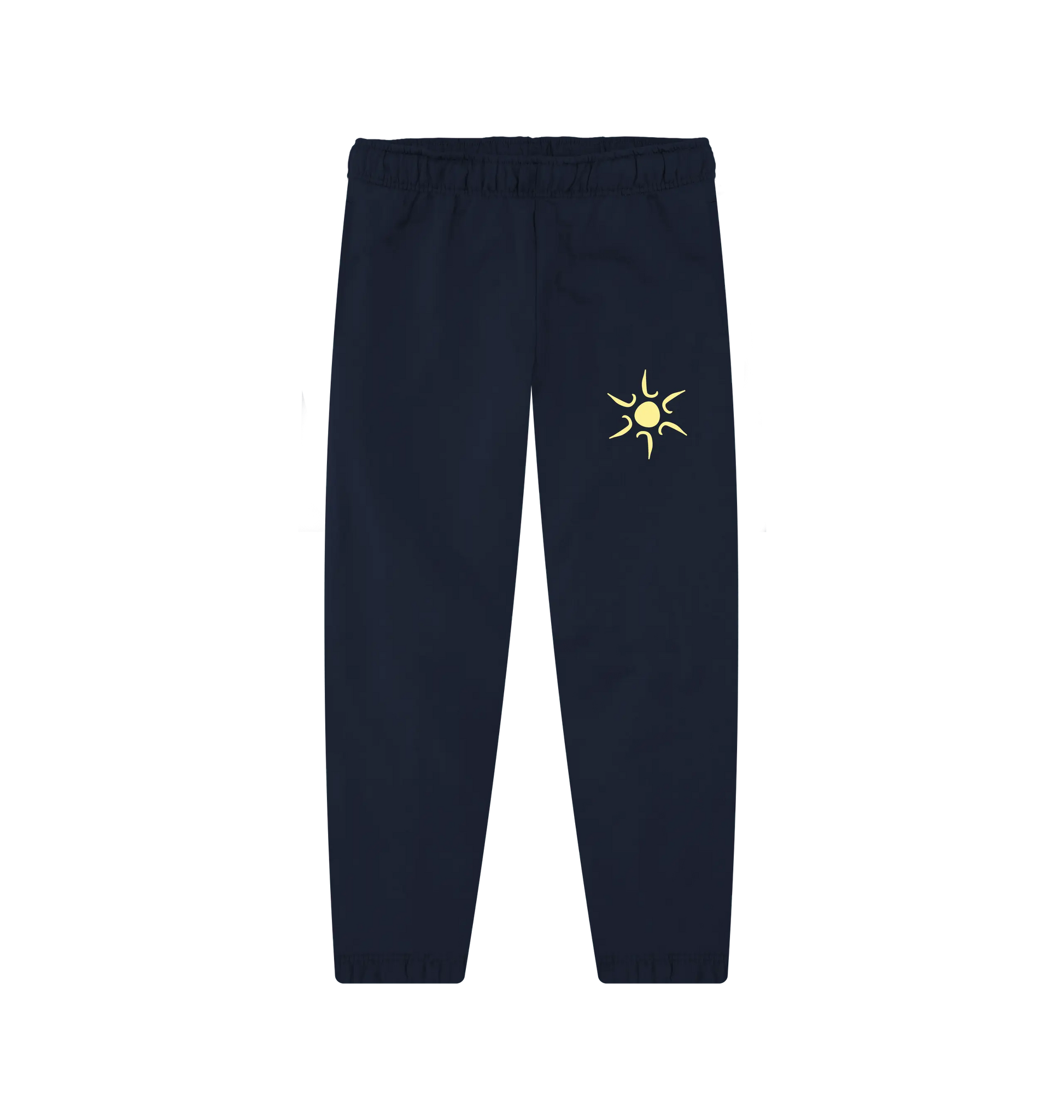 Sun design Organic cotton joggers for men who love the beach, surfing, and outdoor adventures