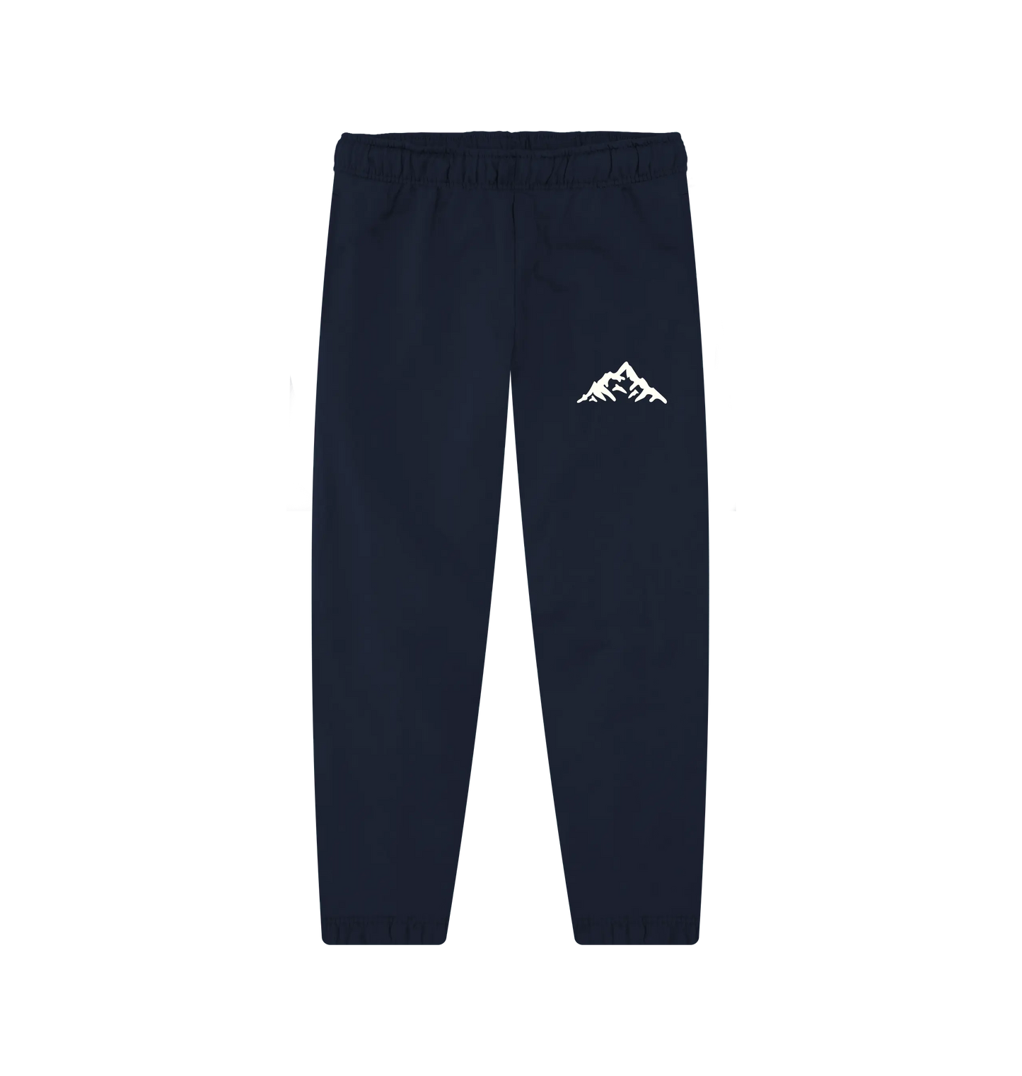 Comfortable men’s jogging bottoms perfect for trails, van life, and everyday wear with Mountain peak design