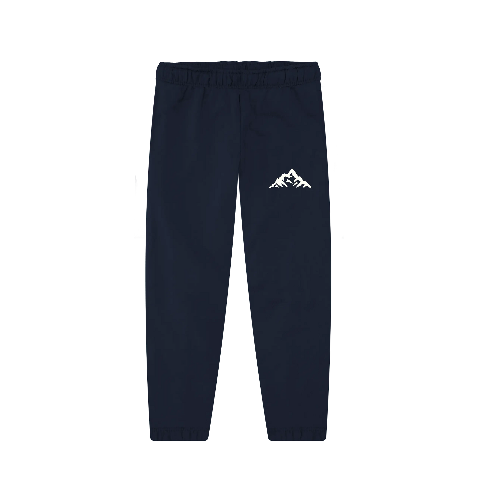 Comfortable men’s jogging bottoms perfect for trails, van life, and everyday wear with Mountain peak design