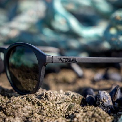 Trevellas Black Polarised Sunglasses Waterhaul
