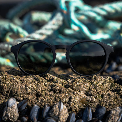 Trevellas Black Polarised Sunglasses Waterhaul