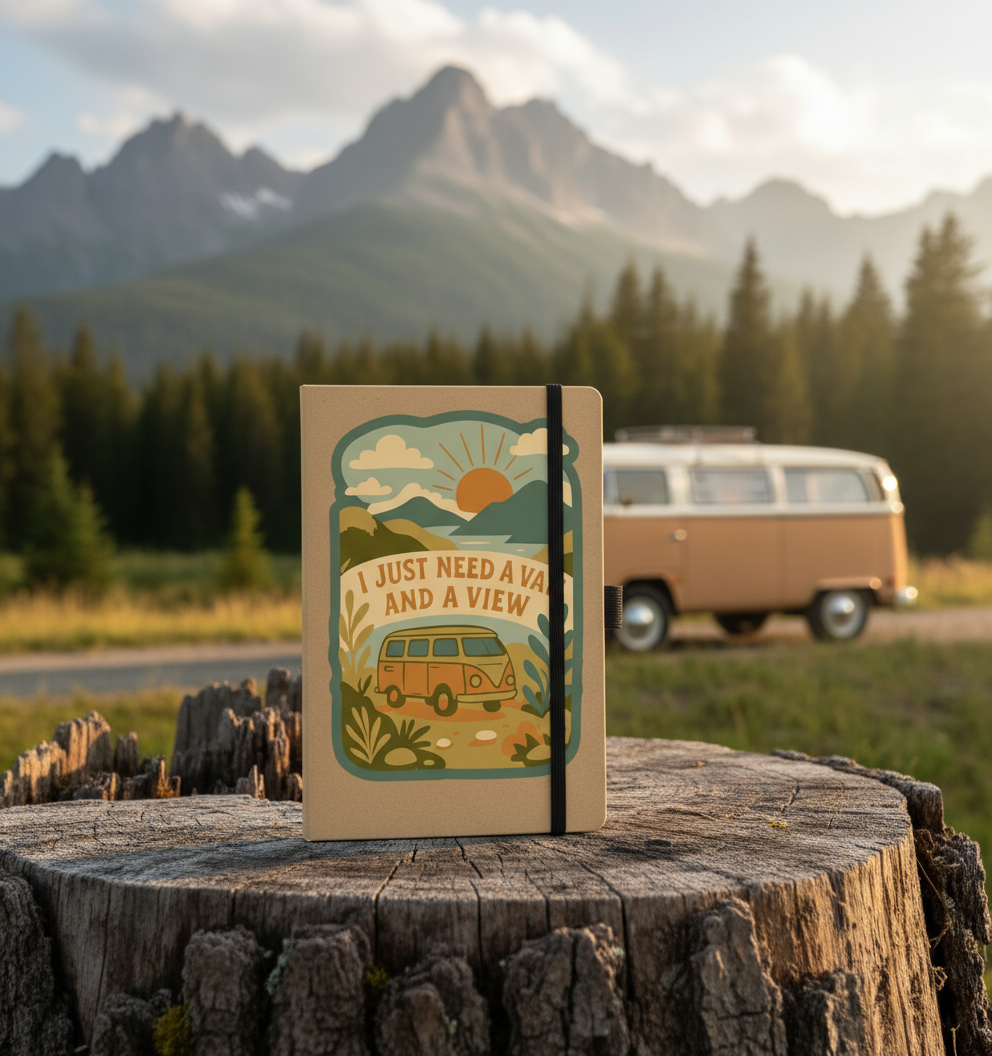 Kraft Printed Notebook Front