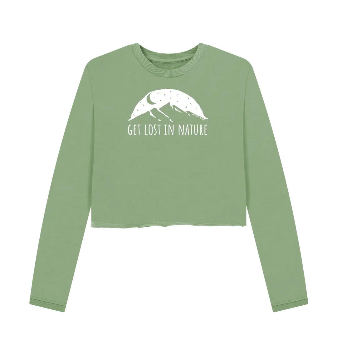 Sage Printed Boxy Jumpers