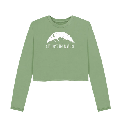 Sage Printed Boxy Jumpers