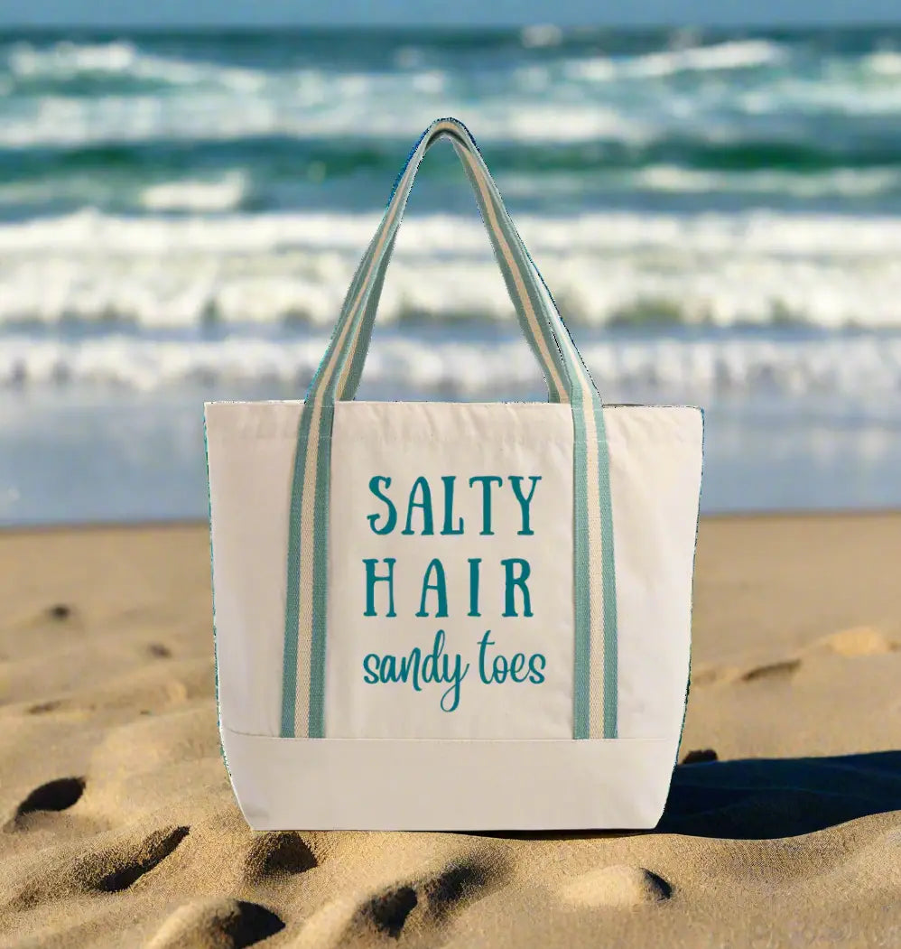 Natural/Sage Green Heat Transfer Bag