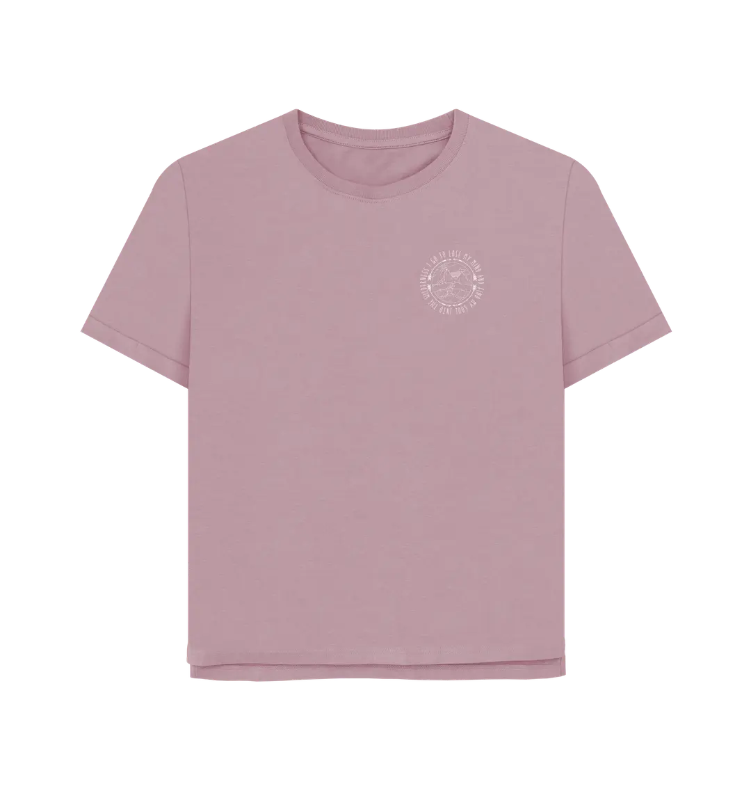 Mauve Printed T-shirt