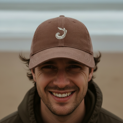 arvor life corduroy organic cottton cap red
