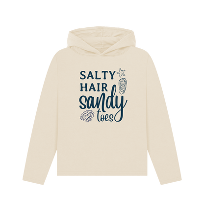 Oat Printed Hoody Front