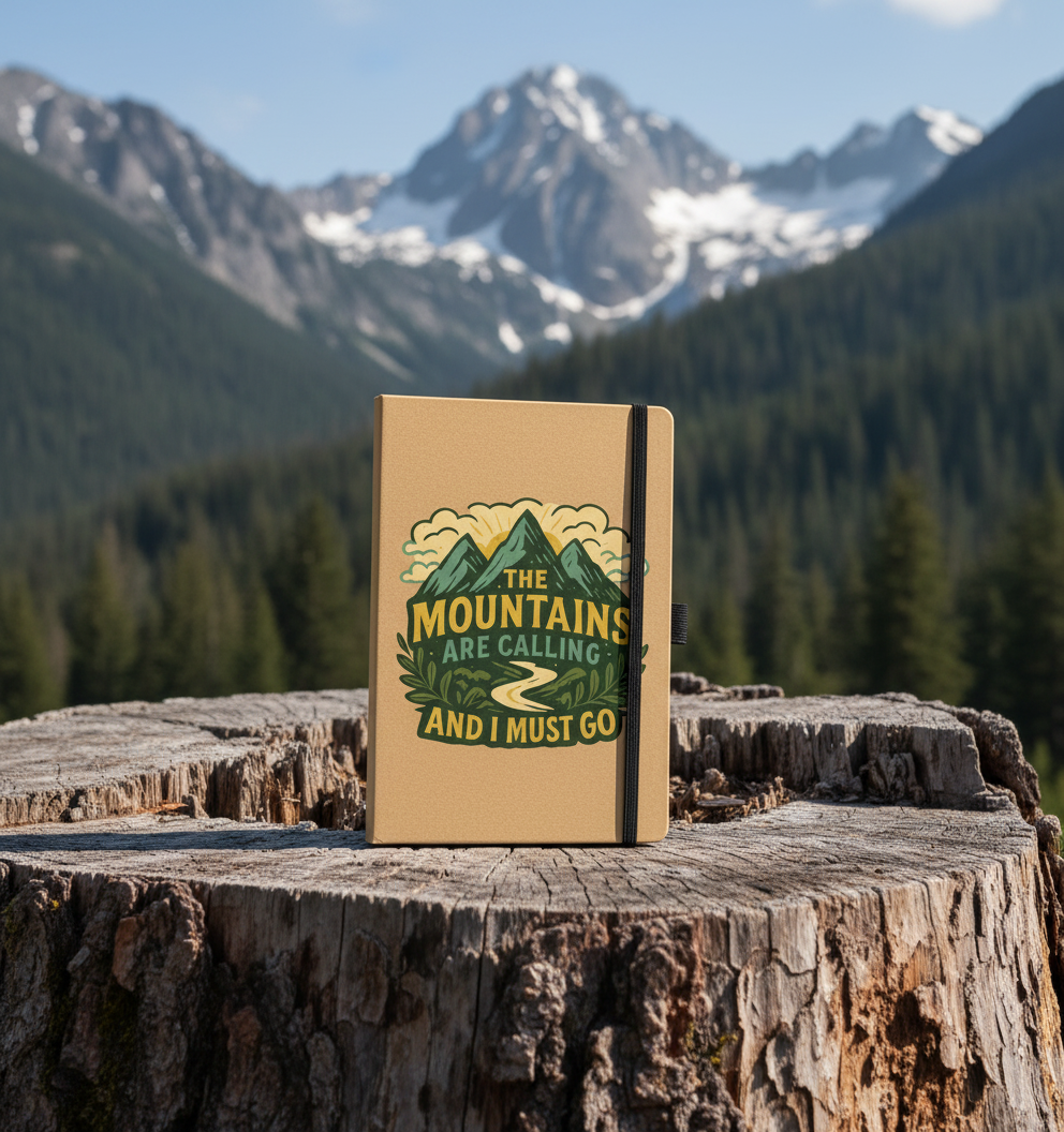 Kraft Printed Notebook Front