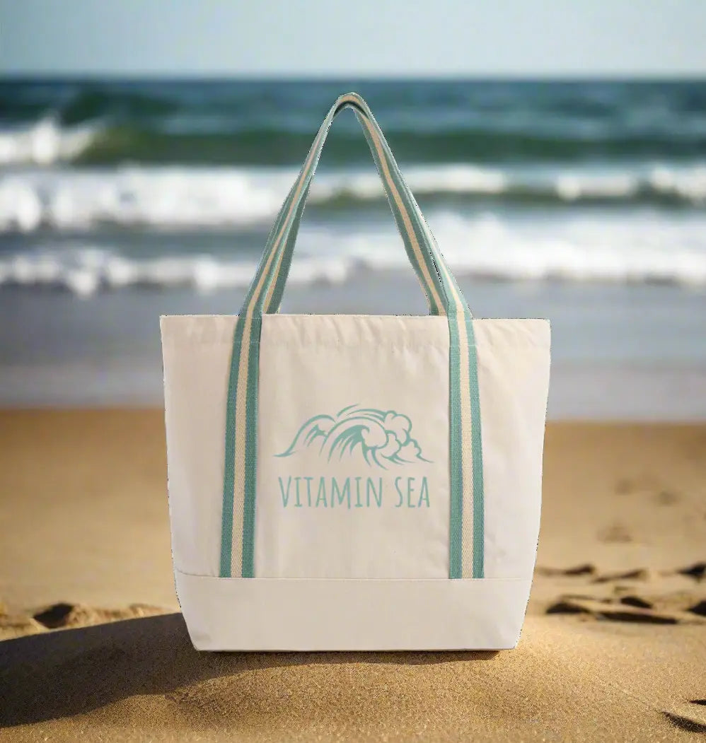 Natural/Sage Green Heat Transfer Bag