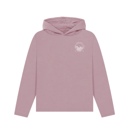 Mauve Printed Hoody