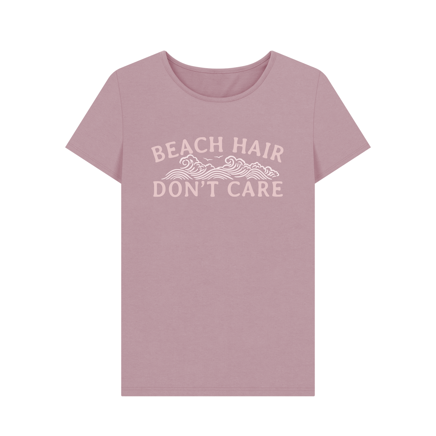 Mauve Printed T-shirt Front
