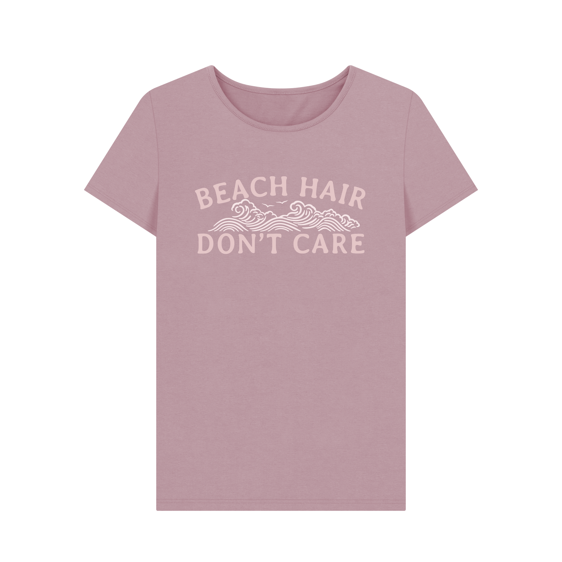 Mauve Printed T-shirt Front