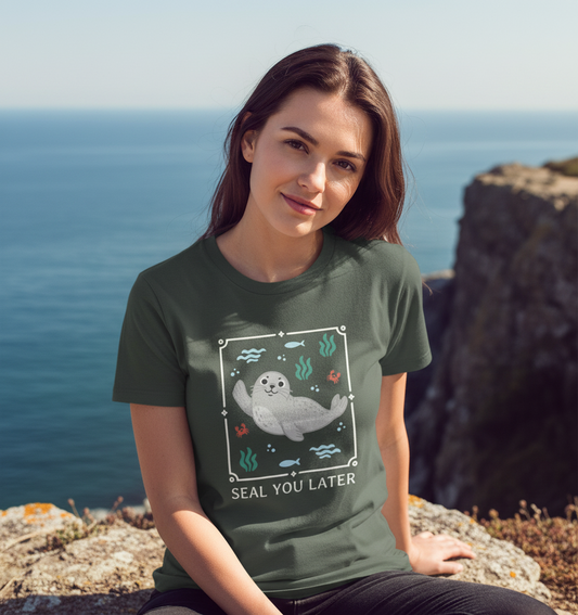 Dark Grey Printed T-shirt Front