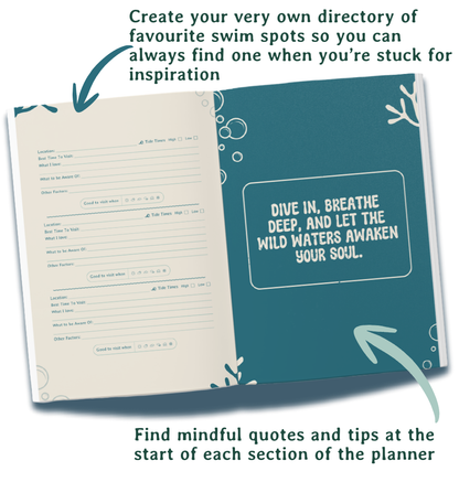 Into The Wild Swim Planner Arvor Life