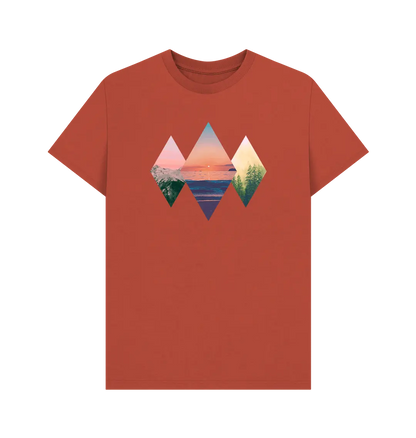 Rust Printed T-shirt