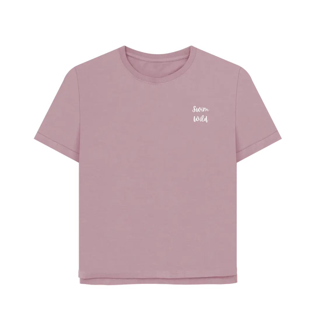 Mauve Printed T-shirt