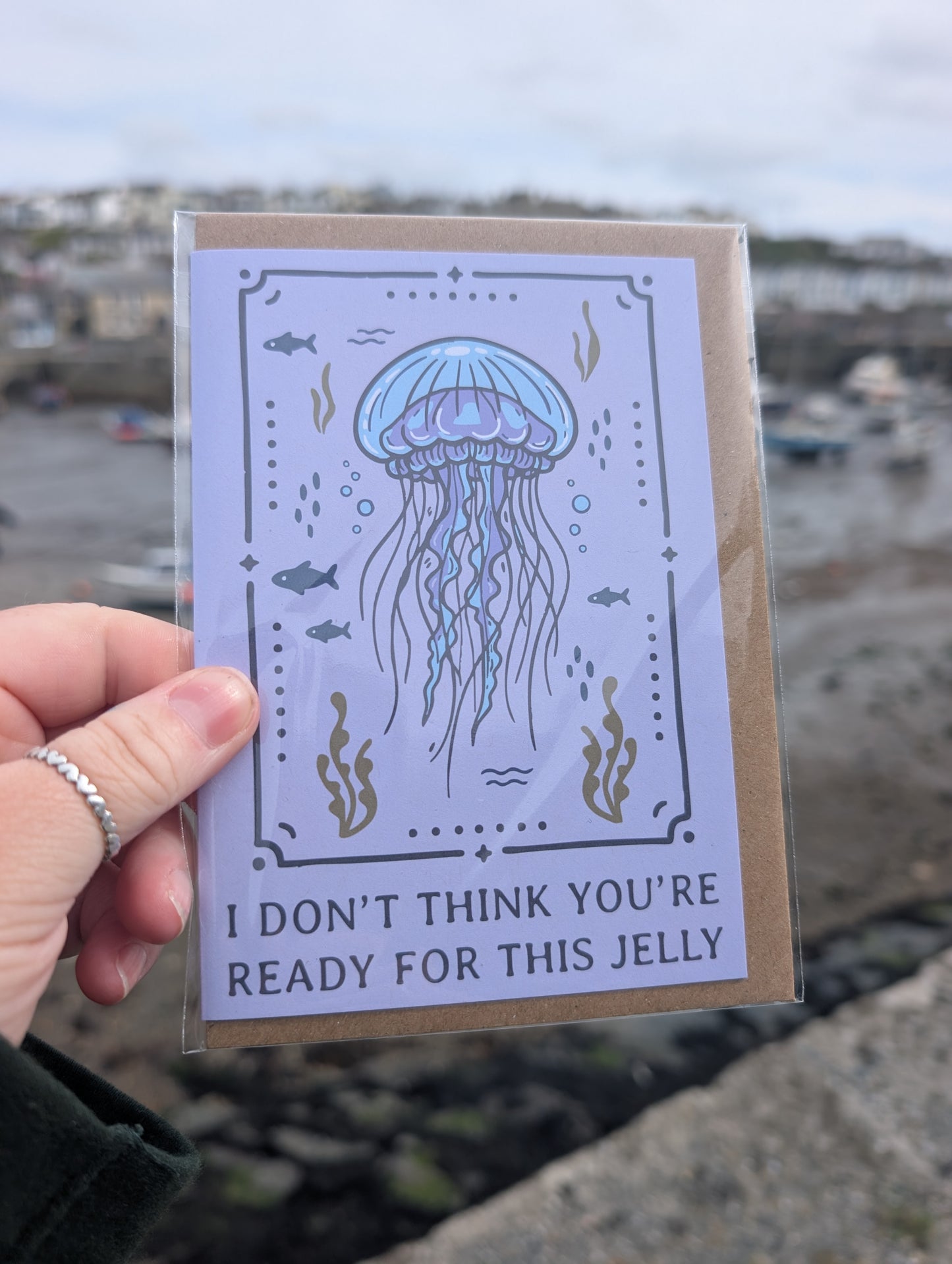 Jellyfish Greetings Card Arvor Life