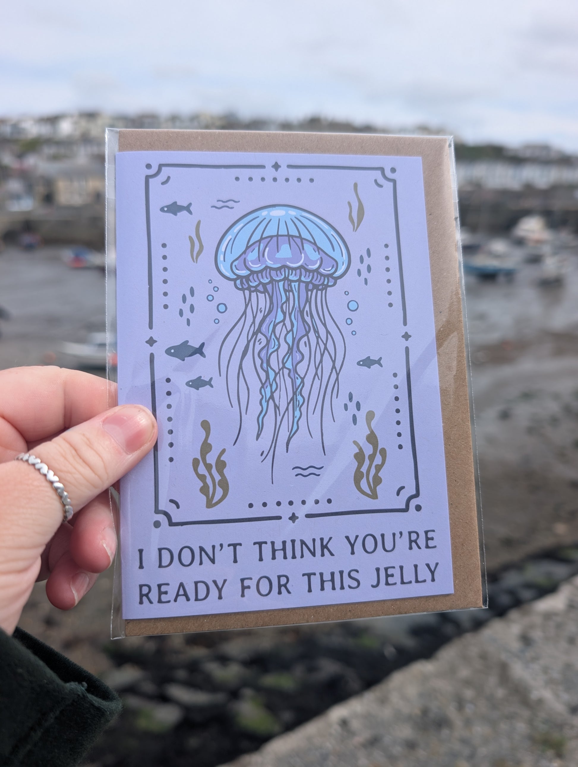 Jellyfish Greetings Card Arvor Life