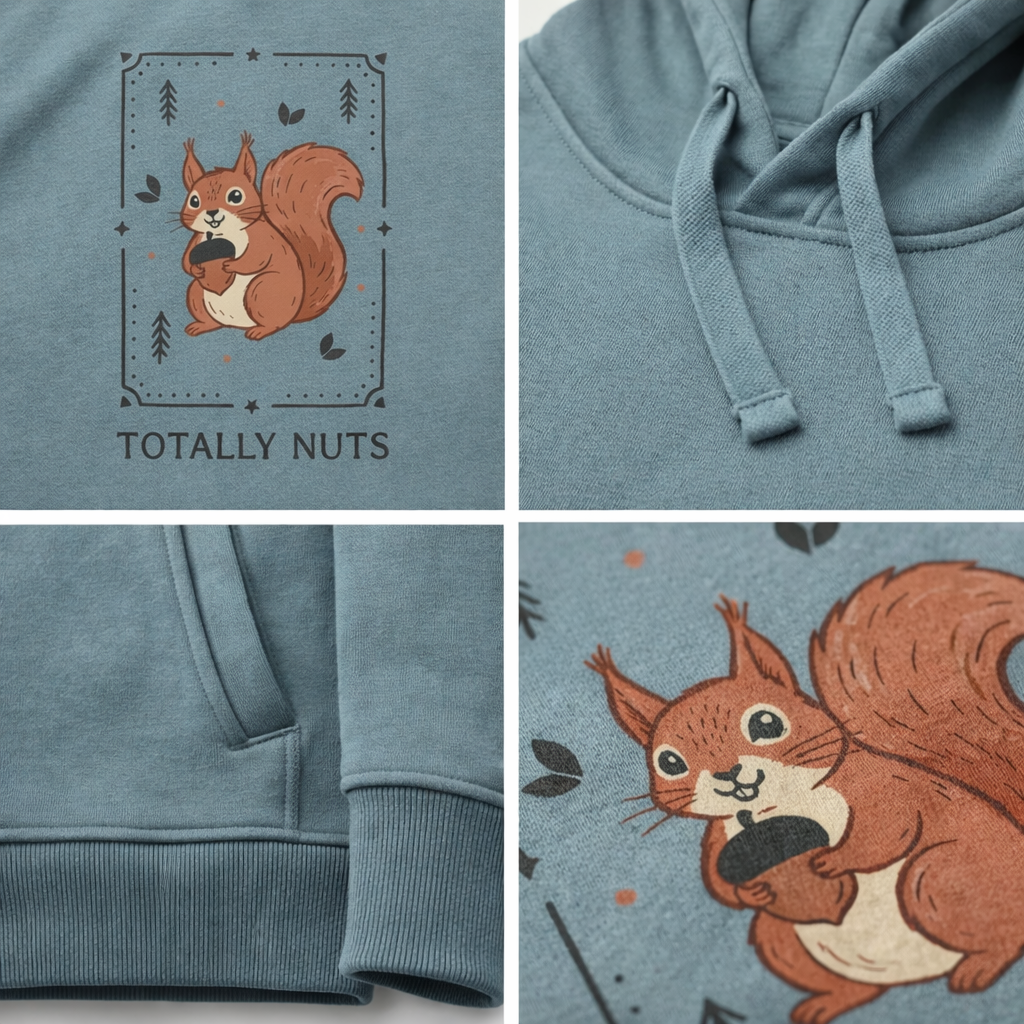 Totally Nuts Unisex Hoodie Arvor Life