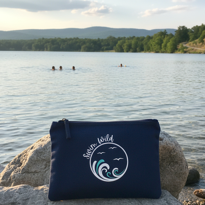 swim wild design swimming accessory bag 