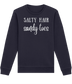 Salty Hair Sandy Toes Organic Cotton Sweatshirt | Arvor Life