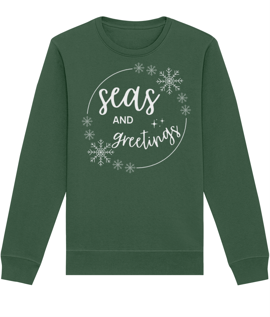 Seas and Greetings Organic Sweatshirt