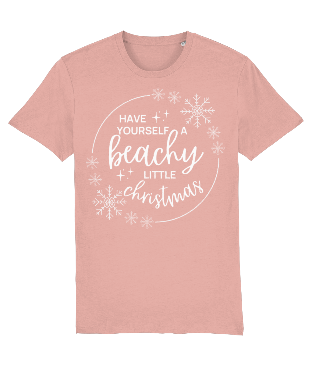 A Beachy Little Christmas Organic T-shirt