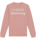I'd Rather Be Swimming Unisex Organic Cotton Sweatshirt | Arvor Life