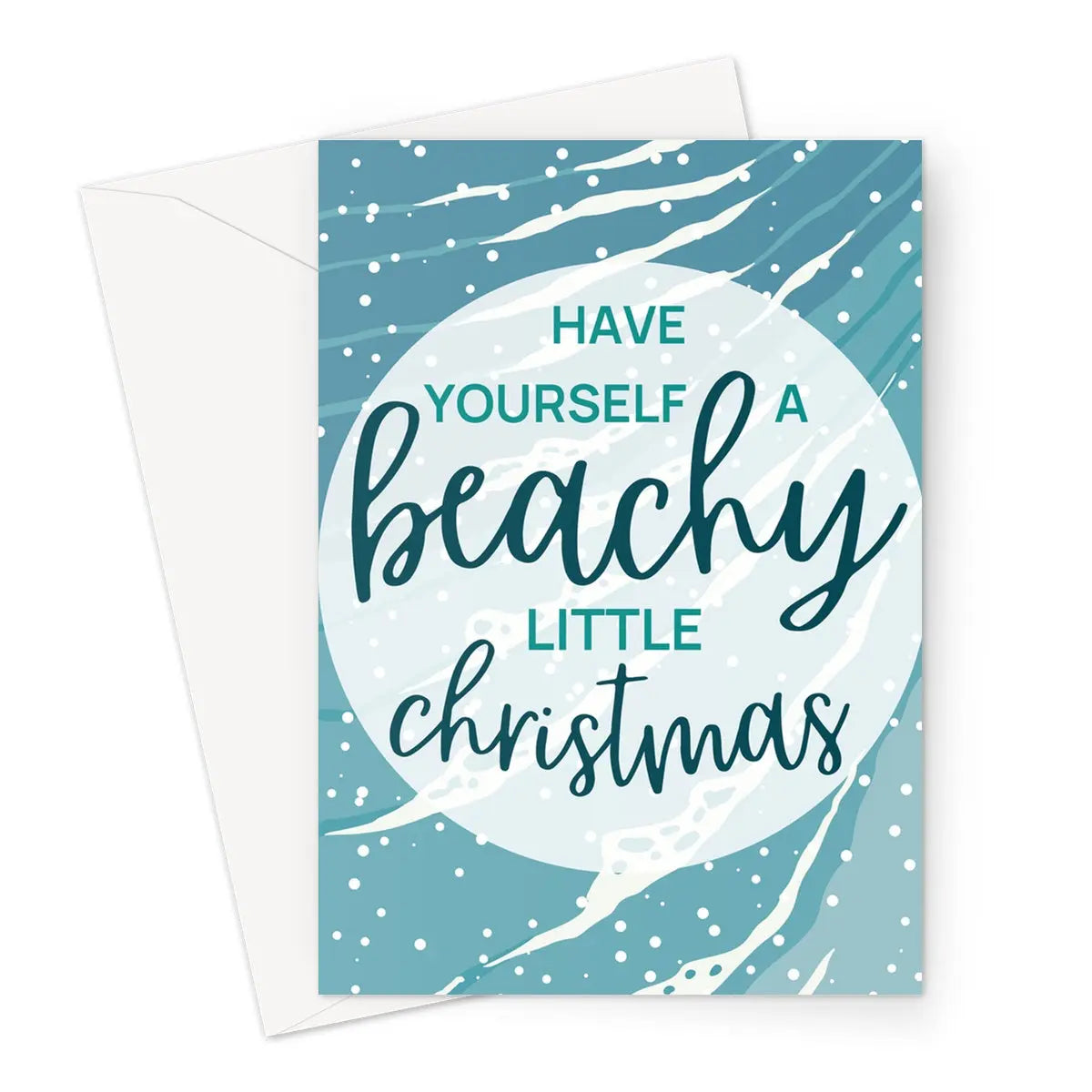 Seaside Christmas Greeting Cards