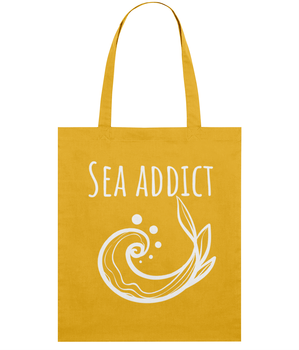 Sea Addict Organic Cotton Tote Bag
