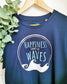 Happiness Comes In Waves Unisex Organic Cotton T-shirt