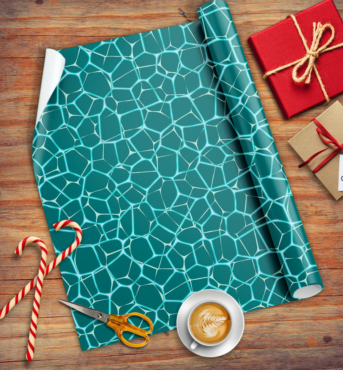 Lovely Lido Eco-friendly Wrapping Paper
