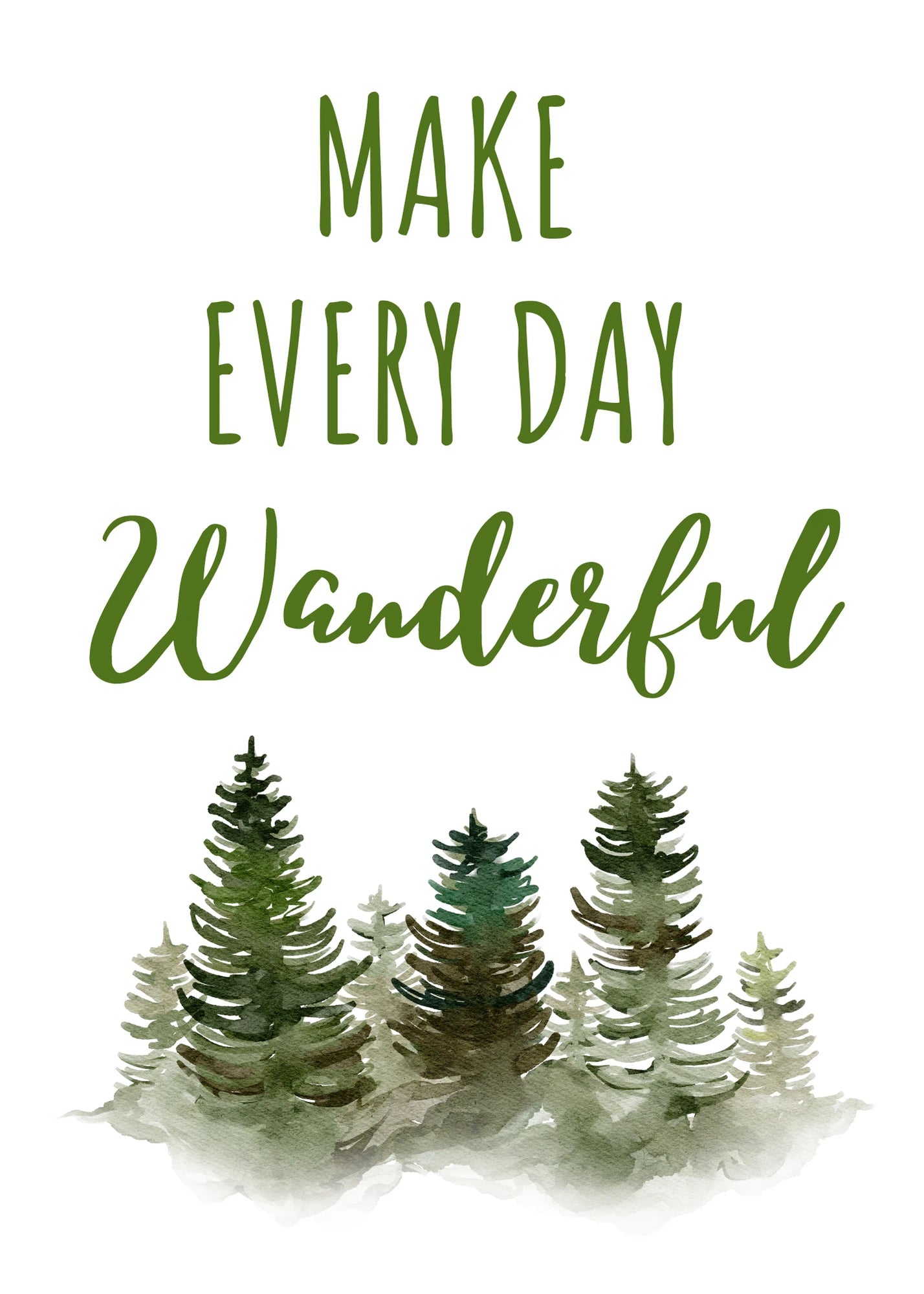 Make Wanderful Wall Art: Digital Download and Printer-friendly