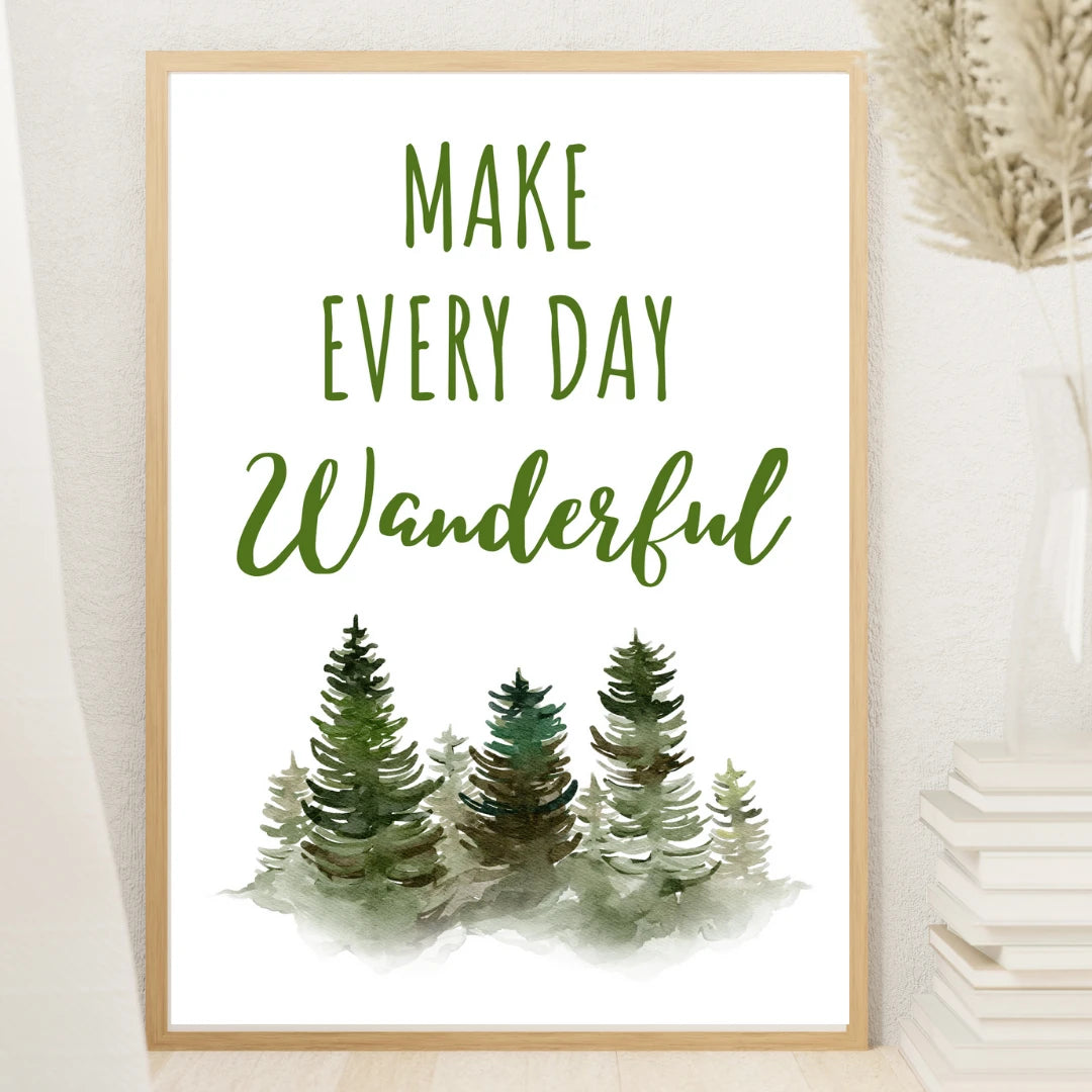 Make Wanderful Wall Art: Digital Download and Printer-friendly