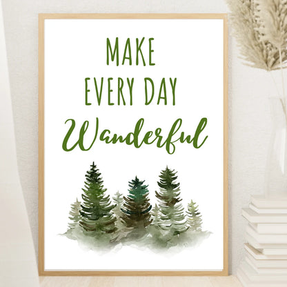Make Wanderful Wall Art: Digital Download and Printer-friendly