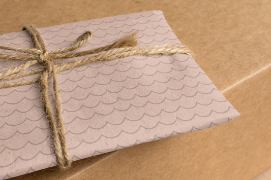 Mermaid Pink Eco-friendly Wrapping Paper