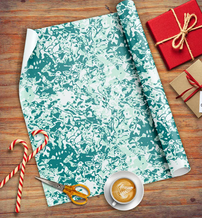 Sea Foam Eco-friendly Wrapping Paper Arvor Life