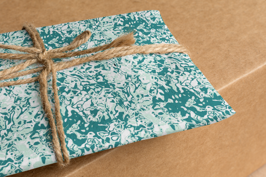 Sea Foam Eco-friendly Wrapping Paper