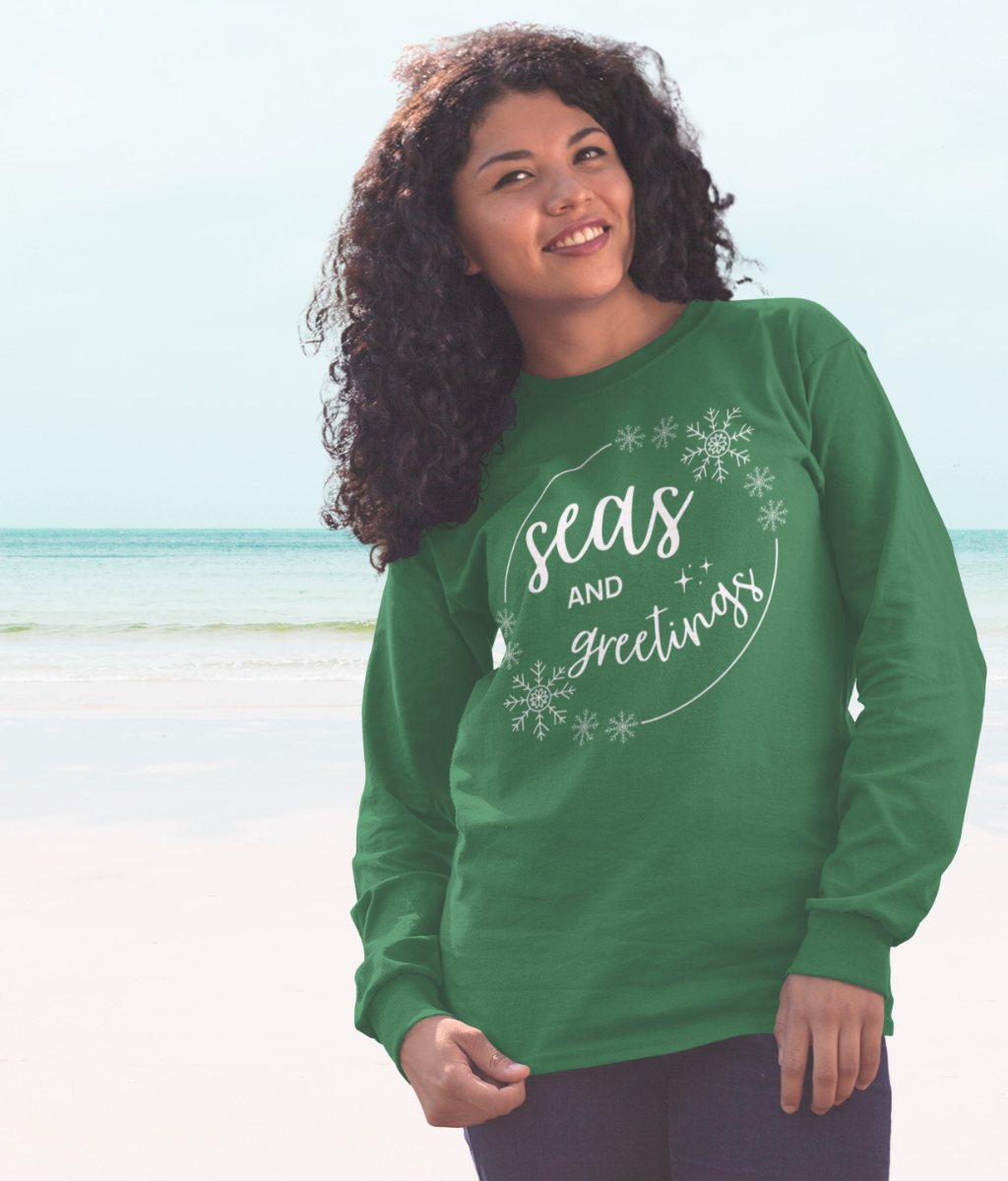 Seas and Greetings Organic Sweatshirt
