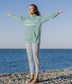 Swimming Is My Happy Place Organic Cotton Hoodie | Arvor Life