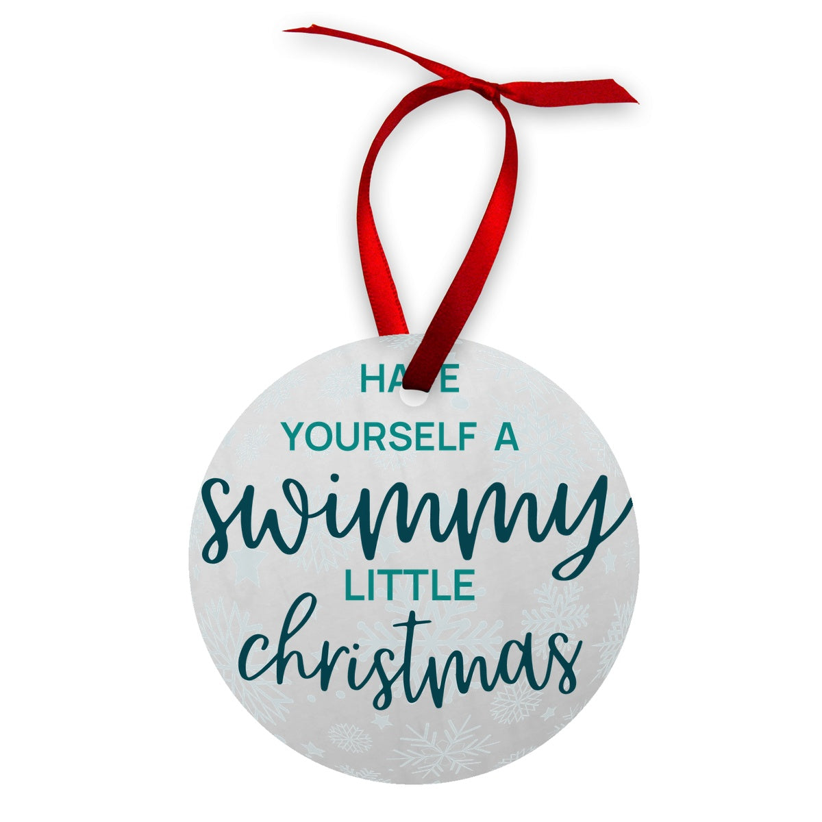 A Swimmy Little Christmas Wooden Christmas Decoration